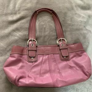 Leather Coach bag